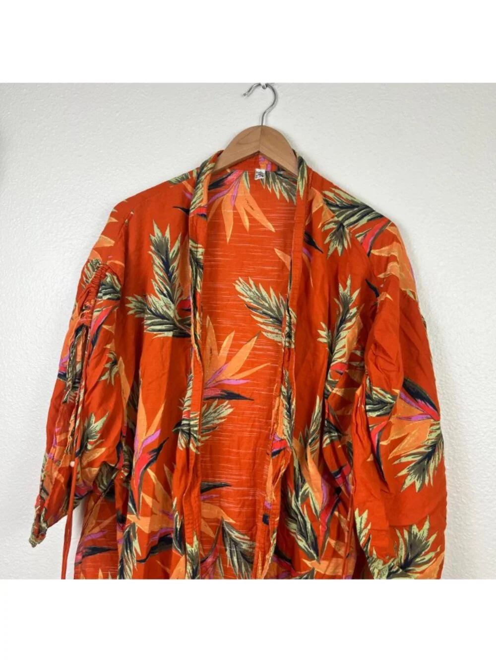 Free People Intimately Read My Palm Kimono Terracotta Women’s Size M